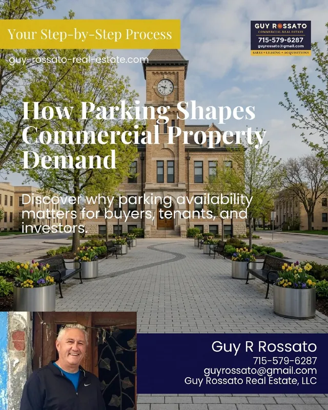 A recent LinkedIn post from Guy Rossato on Wisconsin commercial real estate